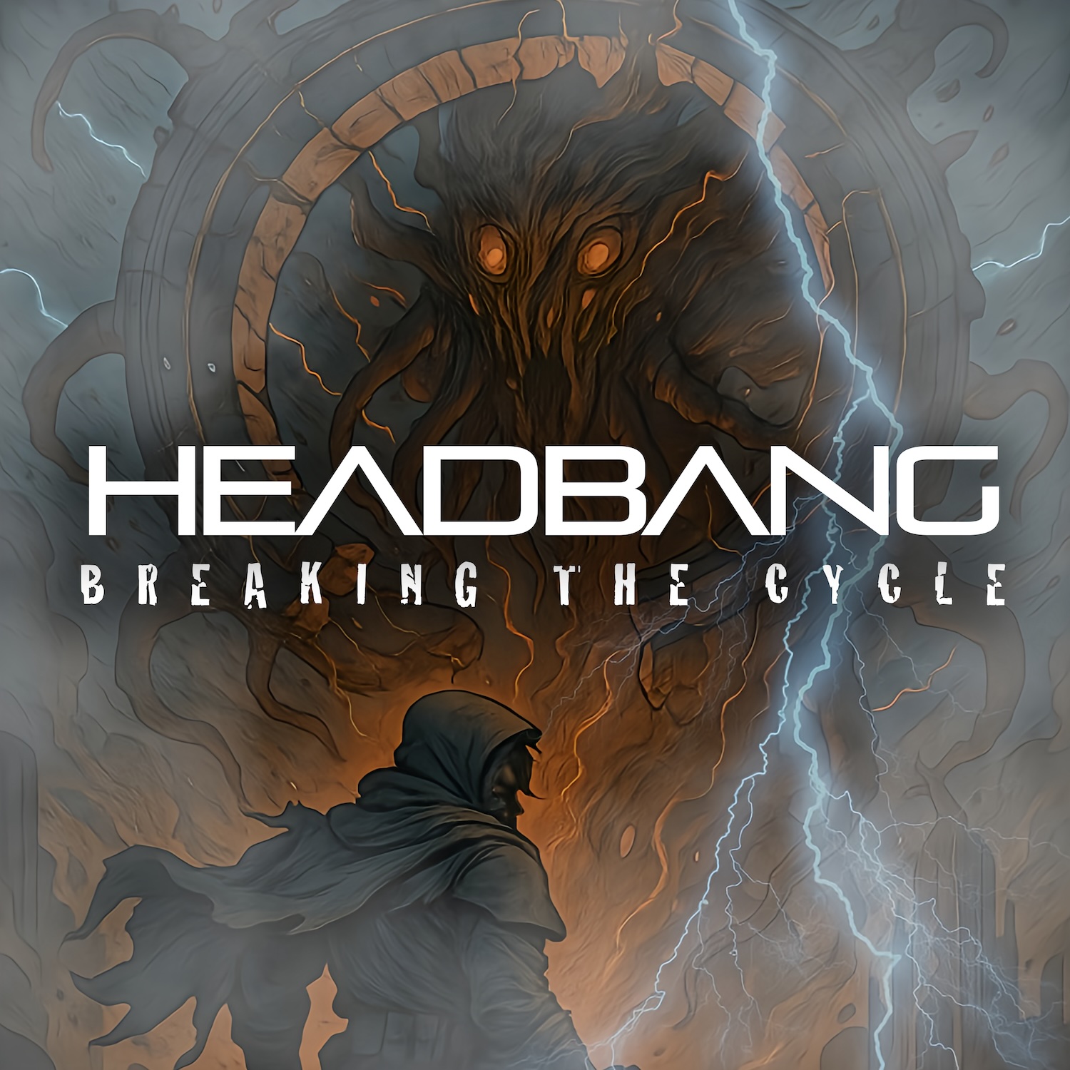 Portada del disco Breaking The Cycle por HEADBANG